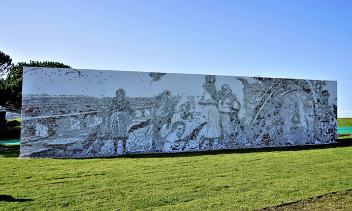 “Scratching the Surface – WOMEN OF THE SEA” BY ALEXANDRE FARTO AKA VHILS