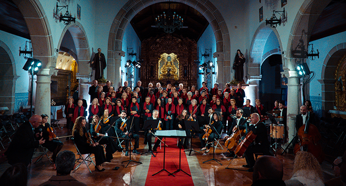 Coro Sénior de Esposende em Concerto de Natal na Igreja Paroquial de Belinho