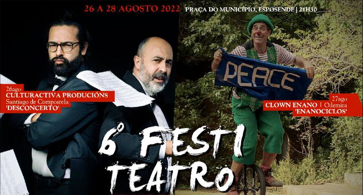 FestiTeatro – Festival de Teatro de Rua anima Esposende entre hoje e domingo